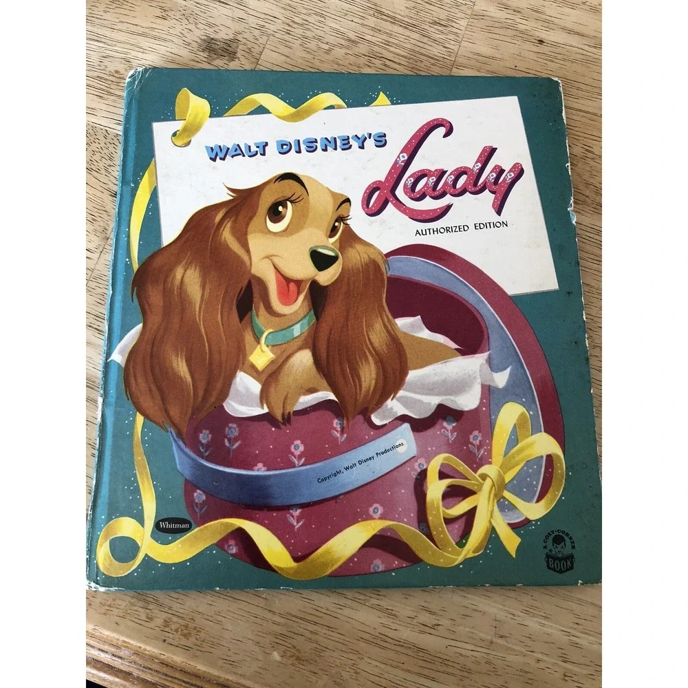 Walt‎ Disney's Lady~Whitman Children's Cozy Corner Book Vintage